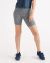 Quince Women's Super Soft Performance Biker Short In Heather Grey