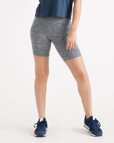 Quince Women's Super Soft Performance Biker Short In Heather Grey