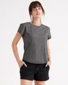 Quince Women's Super Soft Performance T-shirt In Charcoal