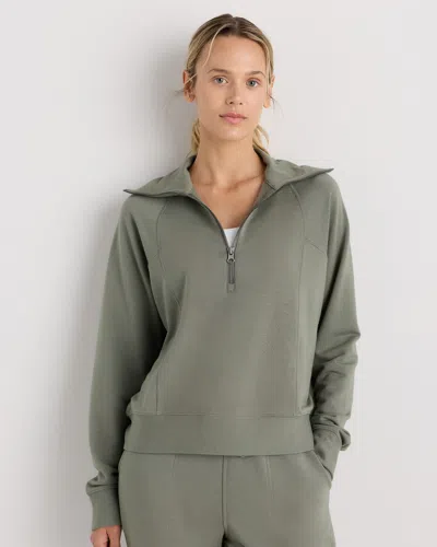 Quince Women's Supersoft Fleece Half Zip