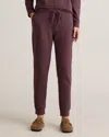 Quince Women's Supersoft Fleece Joggers In Dried Fig