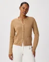 Quince Women's Sweater Jacket In Brown