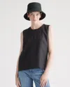 Quince Women's Tank Top In Black