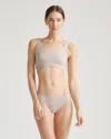 Quince Women's Tank Top Bralette In Mink