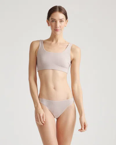 Quince Women's Tank Top Bralette In Mink