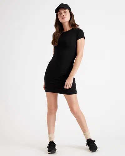 Quince Women's Tencel Jersey T-shirt Dress In Black