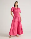 QUINCE WOMEN'S TIERED MAXI DRESS