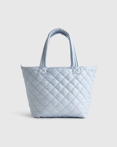 Quince Women's Transit Quilted Carry-all Tote In Blue