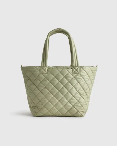 Quince Women's Transit Quilted Carry-all Tote In Green