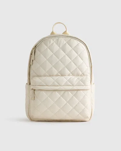 Quince Women's Transit Quilted Commuter Backpack
