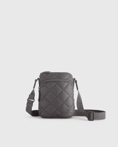 Quince Women's Transit Quilted Phone Crossbody In Charcoal