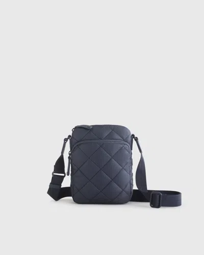 Quince Women's Transit Quilted Phone Crossbody In Navy