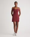 Quince Women's Ultra-form Active Dress In Merlot