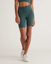 Quince Women's Ultra-form Bike Short In Forest Green