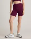Quince Women's Ultra-form Bike Short In Plum