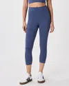 Quince Women's Ultra-form High-rise Capri In Blue
