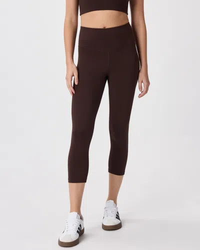 Quince Women's Ultra-form High-rise Capri In Brown