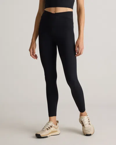 Quince Women's Ultra-form High-rise Crossover Legging In Black