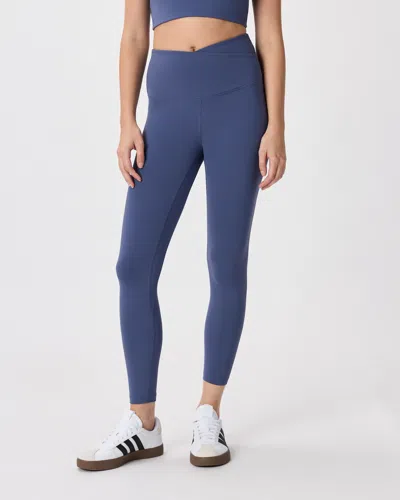 Quince Women's Ultra-form High-rise Crossover Legging In Blue