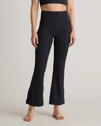 Quince Women's Ultra-form High-rise Flared Pants In Black
