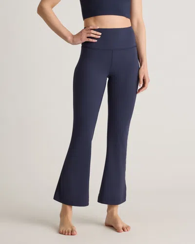 Quince Women's Ultra-form High-rise Flared Pants In Deep Navy