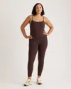 Quince Women's Ultra-form Jumpsuit In Espresso