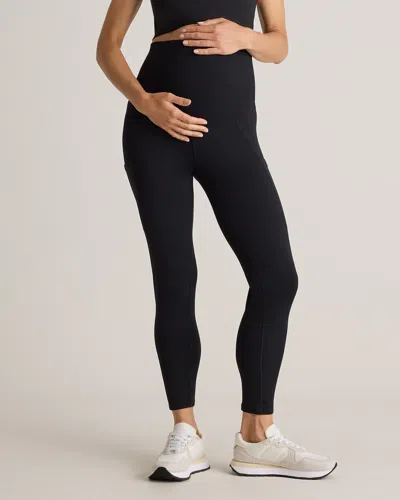 Quince Women's Ultra-form Maternity & Postpartum Leggings In Black