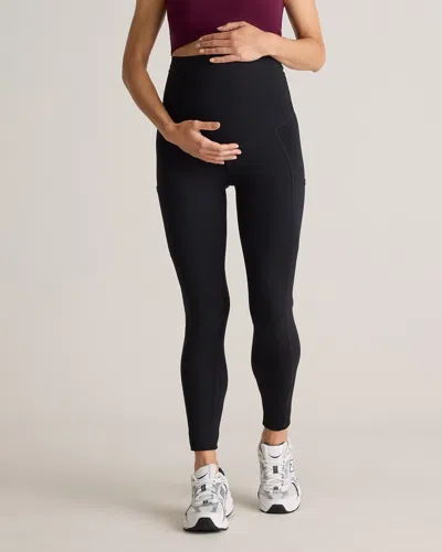 Quince Women's Ultra-form Maternity & Postpartum Leggings In Black