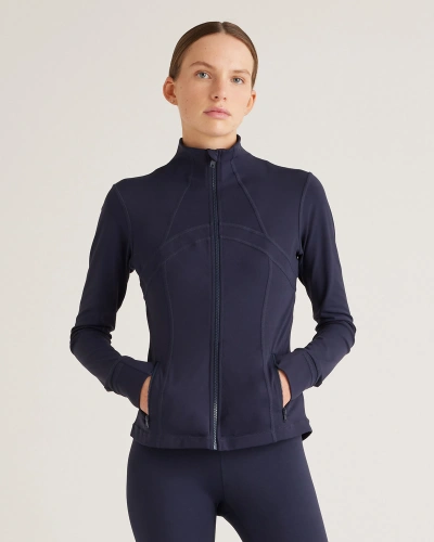 Quince Women's Ultra-form Slim Fit Jacket In Deep Navy