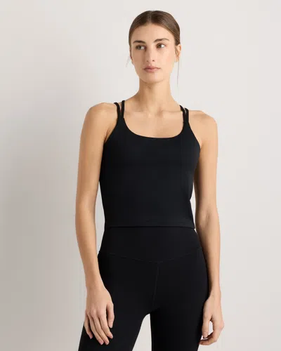 Quince Women's Ultra-form Strappy Bra Tank Top In Black