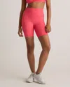 Quince Women's Ultra-soft Bike Short 7" In Heather Coral