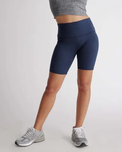 Quince Women's Ultra-soft Bike Short 7" In Heather Navy