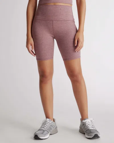 Quince Women's Ultra-soft Bike Short 7" In Heather Rose