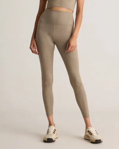 Quince Women's Ultra-soft High-rise Legging In Heather Oatmeal