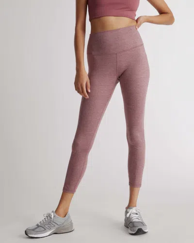Quince Women's Ultra-soft High-rise Legging In Heather Rose
