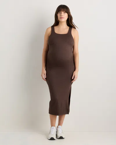 Quince Women's Ultra-soft Maternity Midi Dress