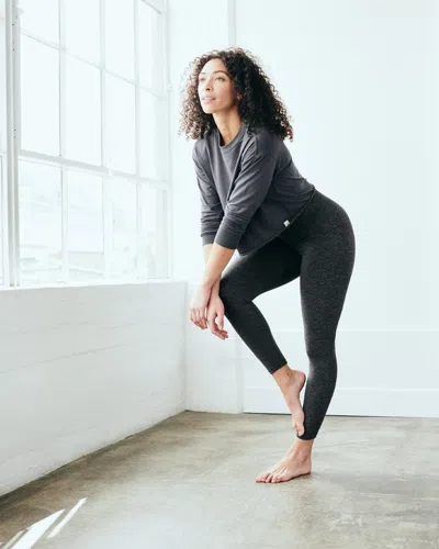 Quince Women's Ultra-soft Performance Legging 28" Inseam In Heather Charcoal