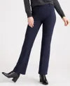 Quince Women's Ultra-stretch Ponte Bootcut Pants In Navy
