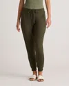 QUINCE WOMEN'S ULTRA-STRETCH PONTE JOGGER PANTS