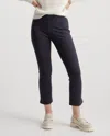 Quince Women's Ultra-stretch Ponte Kick Flare Pants In Navy