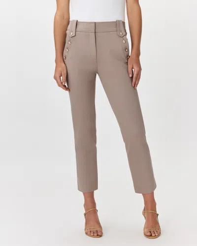 Quince Women's Ultra-stretch Ponte Straight Leg Mariner Pants In Gray