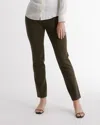 Quince Women's Ultra-stretch Ponte Straight Leg Pants In Olive