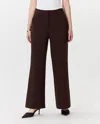 Quince Women's Ultra-stretch Ponte Trouser In Brown