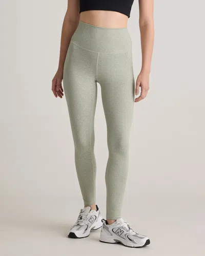 Quince Women's Ultra-soft High-rise Legging In Heather Aloe