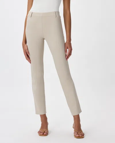 Quince Women's Ultra-stretch Ponte Straight Leg Pants In Ecru