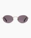 Quince Women's Venice Polarized Stainless Steel Sunglasses In Silver With Grey Lens