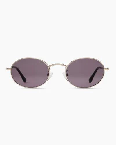 Quince Women's Venice Polarized Stainless Steel Sunglasses In Silver With Grey Lens
