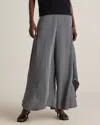 Quince Women's Washable Stretch Silk Palazzo Pants
