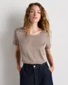 Quince Women's Washable Stretch Silk T-shirt In Neutral