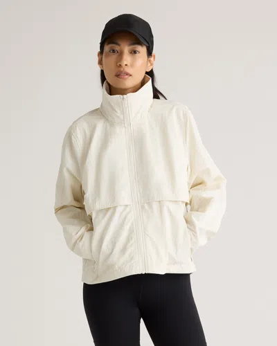 Quince Women's Water Repellent Windbreaker Jacket In Tofu